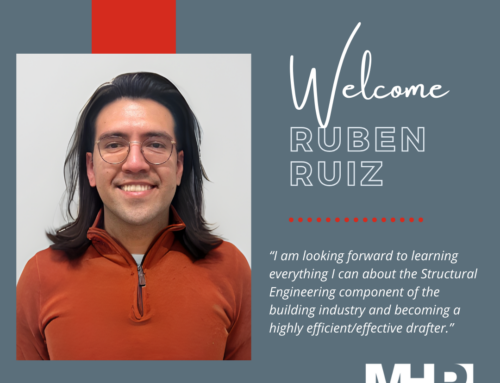 MHP Welcomes New CAD-BIM Designer, Ruben Ruiz!