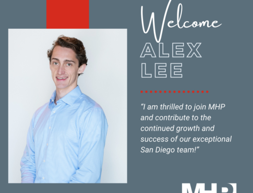 MHP welcomes new Senior Project Engineer, Alex Lee!